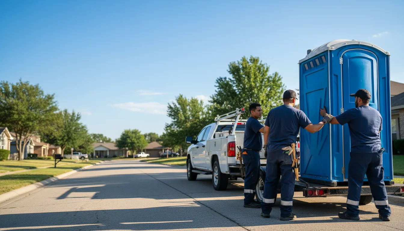 Portable Toilet Rental in Flora, IL near me